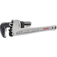 Cl&eacute; &agrave; tuyau &agrave; m&acirc;choires K9, Cap des m&acirc;choires 2-3/8", Longueur 14", Fini Rev&ecirc;tement en poudre, Prise Non-ergonomique Planification Entrepots Molloy