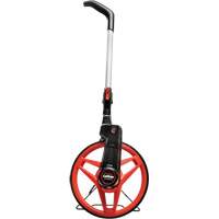 Roue d'arpentage SAE professionnelle Centerline, 12"/30.48 cm, Gamme de 10 000', Pieds Planification Entrepots Molloy