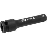 Jeu de rallonges &agrave; chocs, Prise de 3/8", Fini Phosphate de mangan&egrave;se, 4 Mcx Planification Entrepots Molloy