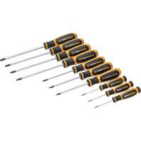 Torx&reg; Dual Material Screwdriver Set in Foam Storage Tray, 10 Pcs. Planification Entrepots Molloy