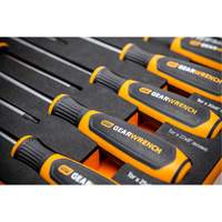 Torx&reg; Dual Material Screwdriver Set in Foam Storage Tray, 10 Pcs. Planification Entrepots Molloy