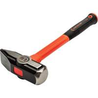 Fiberglass Blacksmith Hammer, 4 lbs Head Weight, 14" L Planification Entrepots Molloy