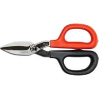 Cisaille de ferblantier droite, Longueur de coupe de 1-31/50", Coupe Droit Planification Entrepots Molloy