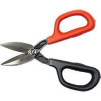 Cisaille de ferblantier droite, Longueur de coupe de 1-31/50", Coupe Droit Planification Entrepots Molloy