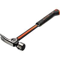 Milled-Face Framing Hammer, 28 oz., Solid Steel Handle, 16" L Planification Entrepots Molloy