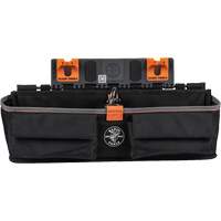 Module pour grande poche avec crochet en S Bucket Work Centre, Nylon, 3 pochettes, Noir/Orange Planification Entrepots Molloy