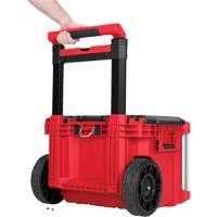 PACKOUT Rolling Tool Box, 18" x 22" x 19-1/2", Black/Red Planification Entrepots Molloy