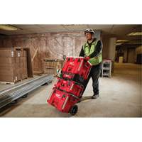 PACKOUT Rolling Tool Box, 18" x 22" x 19-1/2", Black/Red Planification Entrepots Molloy