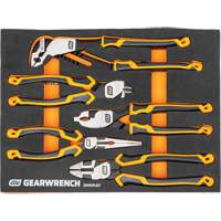 Mechanics Tool Set in Modular Foam Trays with Storage Unit, 194 Pieces Planification Entrepots Molloy