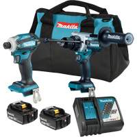 Ensemble 2 outils &agrave; moteur sans balai LXT, Lithium-ion, 18 V Planification Entrepots Molloy
