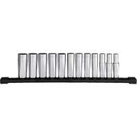 Jeu de douilles &agrave; puits profondes m&eacute;triques &agrave; 12 pans, 12 Mcx, Prise de 3/8", Profond Planification Entrepots Molloy