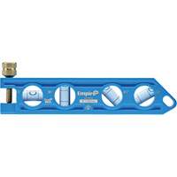 TRUE BLUE&reg; Die Cast Torpedo Level, 6" L, Aluminum, 4 Vials Planification Entrepots Molloy