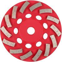 Meule boisseau diamant&eacute;e &agrave; 14 segments Turbo DIAMOND MAX Planification Entrepots Molloy