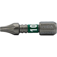Impactech&reg; Insert Bit, Torx&reg; Tamper, T-10, 1/4" Drive Planification Entrepots Molloy