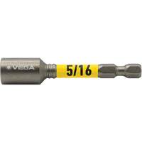 Impactech&reg; Nut Driver, 5/16" Tip, 1/4" Drive, 2-9/16" L, Magnetic Planification Entrepots Molloy