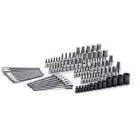 SAE/Metric Bit Set, External Torx&reg;/Hex/Hex Ball/Torx&reg;/Torx&reg; Tamper, 1/4"/3/8"/1/2" Drive, 84 Pcs Planification Entrepots Molloy