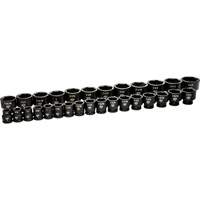 6 Point SAE Socket Set, 29 Pcs, Impact, 3/4" Drive Size Planification Entrepots Molloy