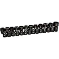 6 Point Metric Socket Set, 26 Pcs, Impact, 3/4" Drive Size Planification Entrepots Molloy