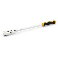 Cl&eacute; &agrave; cliquet &agrave; t&ecirc;te flexible verrouillable 120XP avec poign&eacute;e double mat&eacute;riau Planification Entrepots Molloy