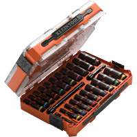 KNECT Drive Socket Set, 23 Pcs, Impact, 3/8" Drive Size, Deep Planification Entrepots Molloy