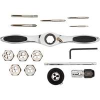 Metric Ratcheting Tap & Die Set, 15 Pieces Planification Entrepots Molloy