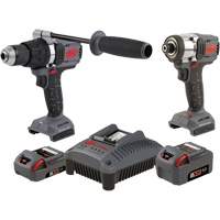 Hammer Drill & Impact Driver Combo Tool Kit, Lithium-Ion, 20 V Planification Entrepots Molloy