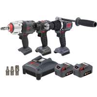 Screwdriver, Hammer Drill & Impact Driver Combo Tool Kit, Lithium-Ion, 20 V Planification Entrepots Molloy