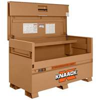 Model 69 Piano Box with Padlock, 60" W x 30" D x 34-1/4" H, Tan Planification Entrepots Molloy