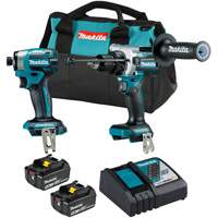LXT Brushless Cordless Impact Driver & Hammer Drill/Driver Combo Kit, Lithium-Ion, 18 V Planification Entrepots Molloy