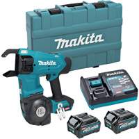 40Vmax XGT Brushless Rebar Tying Tool with Batteries Kit Planification Entrepots Molloy