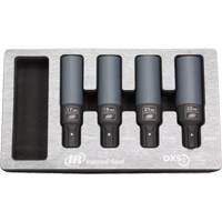 Metric Lug Nut Impact Socket Set, 4 Pcs, Impact Planification Entrepots Molloy