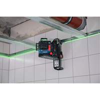 Laser dalignement/nivellement 360 connect&eacute; &agrave; faisceau vert &agrave; trois points Planification Entrepots Molloy