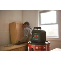 Green-Beam Self-Leveling 360° Cross-Line Laser Planification Entrepots Molloy