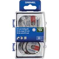 Micro trousse d'accessoires rotatifs de d&eacute;coupe EZ Lock Planification Entrepots Molloy