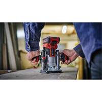 Toupie compacte avec base fixe et plongeante professionnelle sans fil (outil seulement) Planification Entrepots Molloy