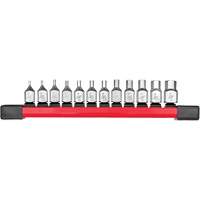Long SAE Bit Socket Set, Hex, 1/4" Drive, 12 Pcs Planification Entrepots Molloy