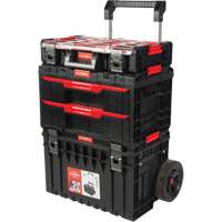 3-Piece Arx&reg; Rolling Toolbox Base Set, 25-1/5" x 19" x 42-2/5", Black Planification Entrepots Molloy
