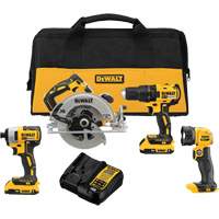MAX* Cordless Brushless 4-Tool Combo Kit (2.0Ah), 20 V Planification Entrepots Molloy