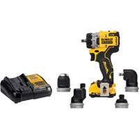 Ensemble perceuse/visseuse sans fil et sans balai XTREME 5-en-1, Lithium-ion, 12 V, Mandrin 3/8" Planification Entrepots Molloy
