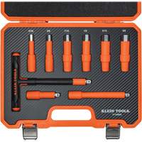 Insulated T-Handle & Hex Bit Set with Case, 1000 V, 9 Pcs Planification Entrepots Molloy