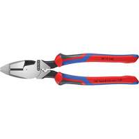 High Leverage Lineman's Pliers New England with Fish Tape Puller, Crimper & KNIPEXTEND Handle Planification Entrepots Molloy