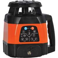 Syst&egrave;me laser rotatif horizontal/vertical &agrave; double pente &eacute;lectronique &agrave; nivellement automatique, 1500' (457.2 m), 635 N.m Planification Entrepots Molloy