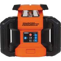 Trousse de niveau laser rotatif rouge &agrave; double pente, 4000' (1219,2 m), 640 Nm Planification Entrepots Molloy