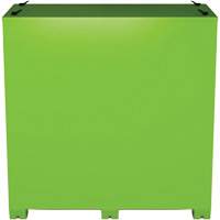 Armoire ventil&eacute;e pour le rangement d'&eacute;PI sur place, Acier, Vert lime haute visibilit&eacute; Planification Entrepots Molloy