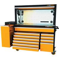 MEGAMOD Master Mechanics Tool Set in Premium Modular Foam Trays with Tool Storage & Shop Equipment, 1331 Pieces Planification Entrepots Molloy