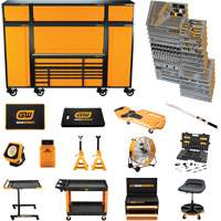 MEGAMOD Mechanics Tool Set in Premium Modular Foam Trays with Tool Storage & Shop Equipment, 1858 Pieces Planification Entrepots Molloy