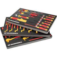 Jeu d'outils VDE isol&eacute;s, 1000 V, 72 M Planification Entrepots Molloy