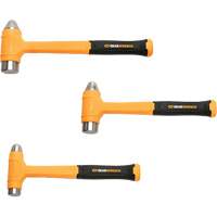 Dead Blow Ball Pein Hammer Set, 3 Pieces Planification Entrepots Molloy