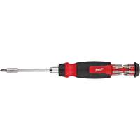 Tournevis &agrave; cliquet 14-en-1 &agrave; embouts multiples avec porte-embout de 1/4", 10-11/100" lo, Prise Coussin&eacute;e Planification Entrepots Molloy