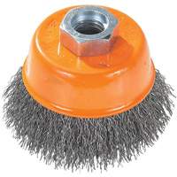 Crimped Wire Cup Brush with Ring Planification Entrepots Molloy